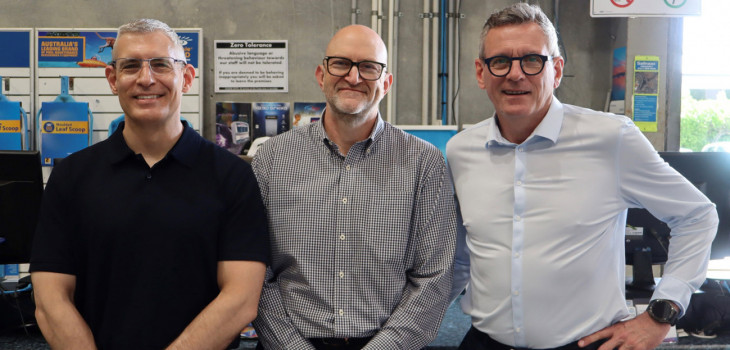 Luther Willems, Frank Petruccelli und Jean-Louis Albouy
