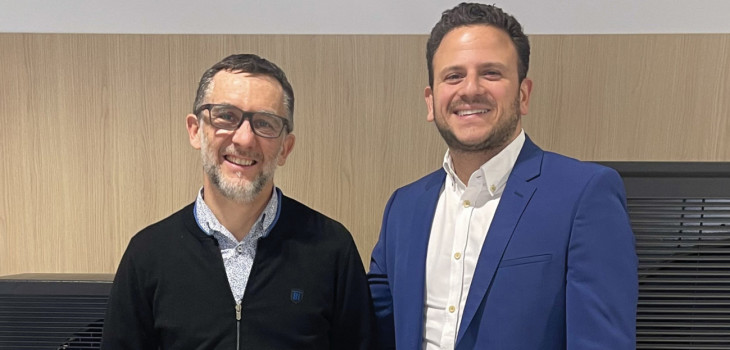 Olivier CHAREYRON, directeur R&D et qualité, et Neal ELBAZ, directeur commercial