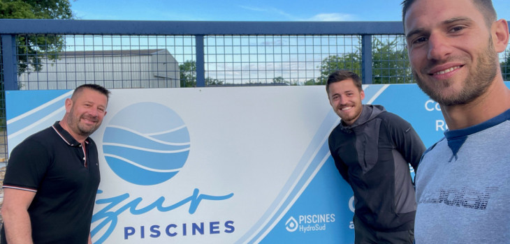Les membres du constructeur de piscines Azur Piscines 36 membres r&eacute;seau pisciniers Hydro Sud Direct