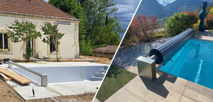 Couverture automatique T&A, une solution adapt&eacute;e pour la r&eacute;novation de piscines