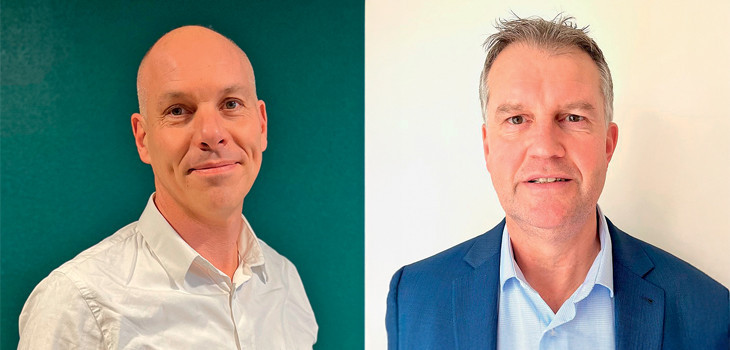 Lionel Radenac, Responsable Formation et Alain Boulier, Responsable du BE Abriblue