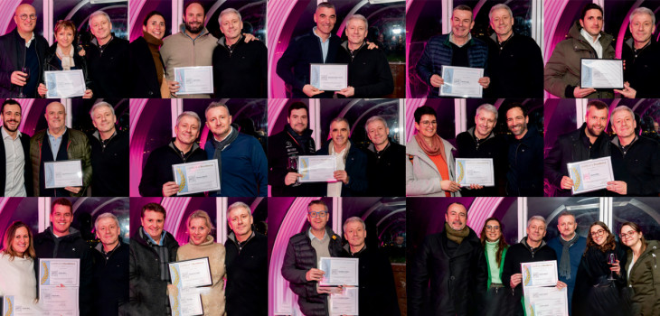 Remise des Certificats d&rsquo;excellence remis au membres du r&eacute;seau L'Esprit Piscine