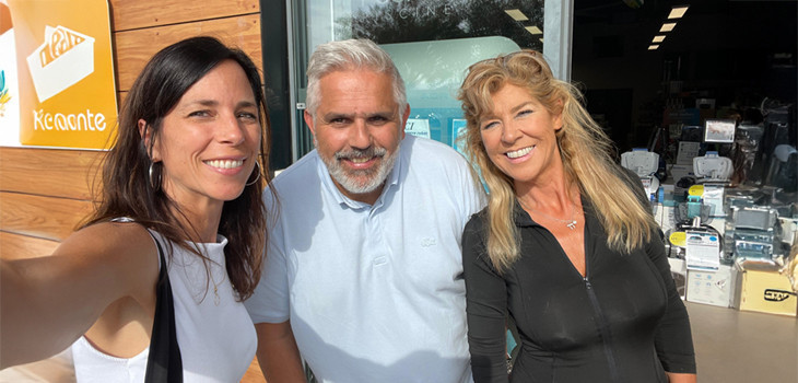 Emmanuelle Fardin, Jean-Cahreles Romero et Virginie Bettati