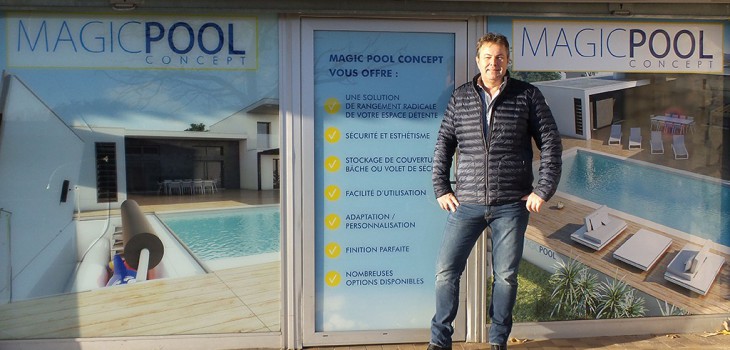 Andr&eacute; Stanek, g&eacute;rant d'Haiti Piscine et inventeur du coffre de piscine Magicpool