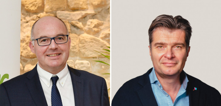 Micka&euml;l Mercier (VAL'HOR) et Laurent Bizot (UNEP)