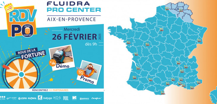 Portes Ouvertes en agence Fluidra PRO Center à Aix-en-Provence le 26.02.2025