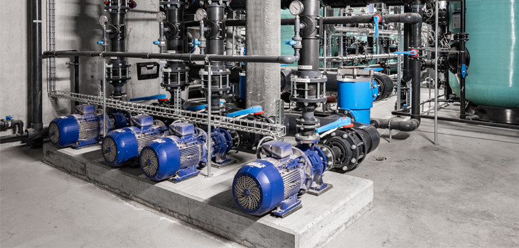 Installation des mat&eacute;riels Sorodist pour une piscine de collectivit&eacute;