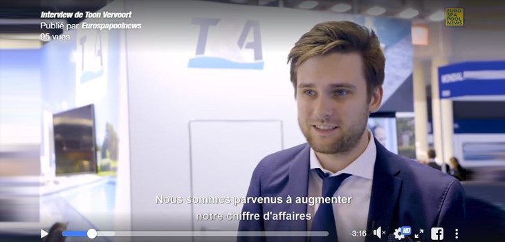 stand T&A fabriquant couvertures automatiques securite piscine spas Piscina & Wellness 2019