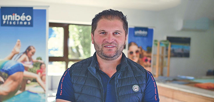 S&eacute;bastien Primeran, piscinier ind&eacute;pendant, partenaire d&rsquo;Unib&eacute;o Piscines