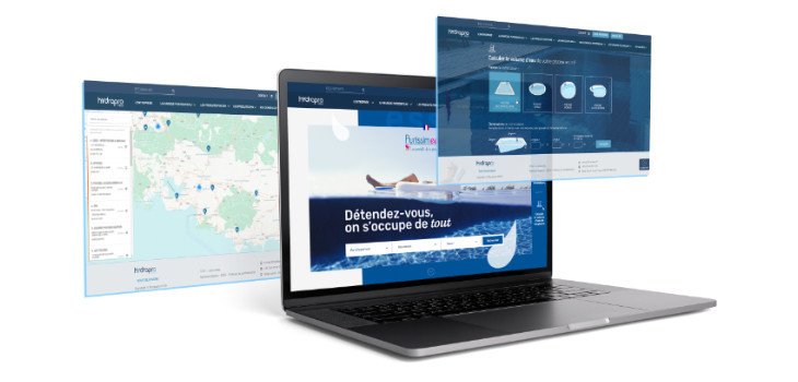 site web d&eacute;di&eacute; &agrave; la marque Purissim&rsquo;eau d'Hydrapro