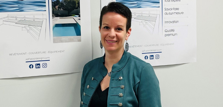Camille VEYRIER, Responsable Communication d&rsquo;APF Pool Design