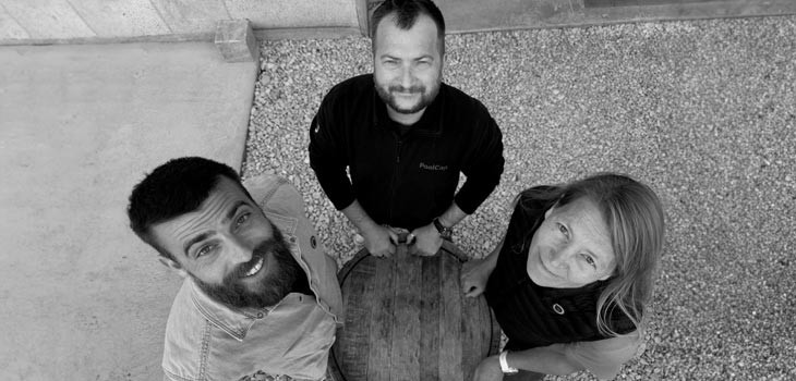 Sébastien Ettling-Coëffier, Xavier Daròk et Kate Faure PCFR PoolCop