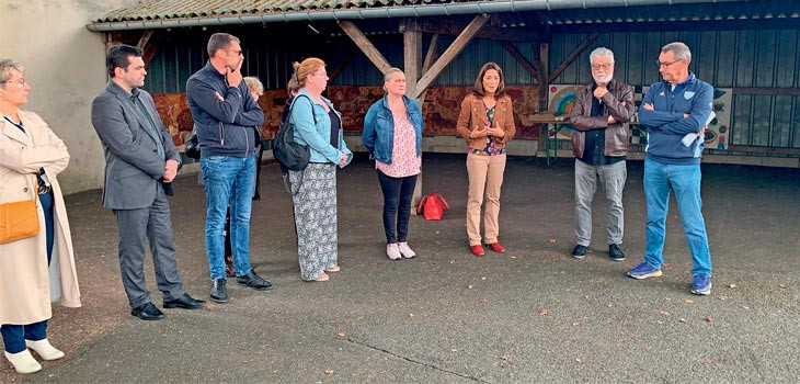 Un projet &agrave; l&rsquo;initiative de l&rsquo;adjoint au Maire M. Piot  et de l&rsquo;entreprise Piscines & Bains (77)
