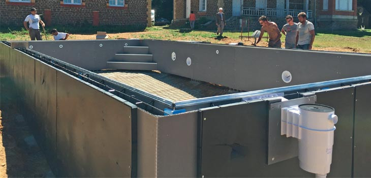 piscine Unib&eacute;o livraison 4 semaines