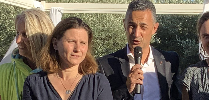 Roxana Maracineanu, Ministre d&eacute;l&eacute;gu&eacute;e charg&eacute;e des Sports et St&eacute;phane Figueroa, 