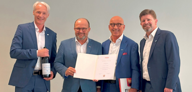 Juergen Rathmanner, Dieter Funke, Johann Poinstingl et Wolfgang-Grabner