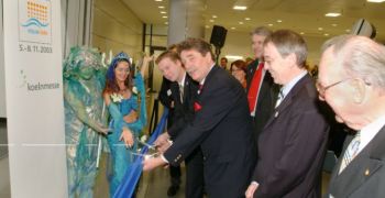 aquanale 2003: Premiere sorgte f&uuml;r ein Messe-Trio in K&ouml;ln