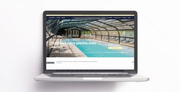 Abrisol lance son nouveau site internet pr&eacute;sentant ses abris de piscine