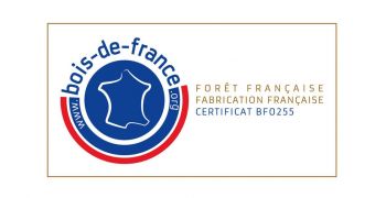 Aqua Pins d&eacute;croche le Label Bois de France 