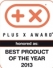 La piscina inteligente de Fluidra, premio al mejor producto del a&ntilde;o en los Plus X Awards
