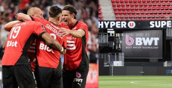 BWT et le Stade Rennais F.C. s&rsquo;unissent pour promouvoir une approche &eacute;cologique dans le sport