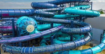 defis,techniques,releves,edsun,projet,aquascope,futuroscope,toboggans,aquatiques