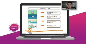 EuroSpaPoolNews &agrave; Piscine Connect : EZ Pool la solution connect&eacute;e de Warmpac pour le local technique 