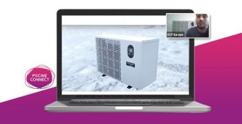 EuroSpaPoolNews &agrave; Piscine Connect : SCP France pr&eacute;sente la pompe &agrave; chaleur InverX