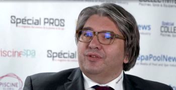 Fr&eacute;d&eacute;ric Poty, Directeur G&eacute;n&eacute;ral d'Aqua Cover, invit&eacute; du Pool Studio Eurospapoolnews 2018