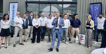 Inauguration de l'agence Fluidra PRO Center à Saint-Etienne