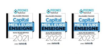Le r&eacute;seau Piscines HydroSud &eacute;lu meilleure enseigne du Palmar&egrave;s Capital