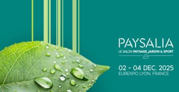 Paysalia 2025 : encore quelques places pour exposer au salon de la filière paysage