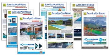 Die europ&auml;ischen Ausgaben von EuroSpaPoolNews 2023
