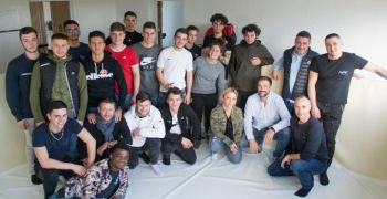 Les apprentis pisciniers du CFA de Pierrelatte se forment chez APF