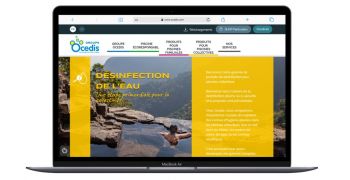Le nouveau site web Ocedis dédié à la piscine écoresponsable et aux services pour les pros