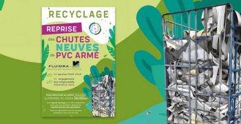 Reprise des chutes de PVC arm&eacute; dans les agences Fluidra PRO Center de France et de Belgique