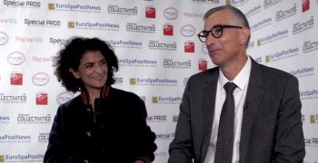 Sarah Guezbar et Philippe Grard de Pool Technologie invit&eacute;s du Pool Studio Eurospapoolnews 2018