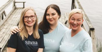 Die &bdquo;Sauna From Finland&ldquo;-Experience  auf der aquanale 2023