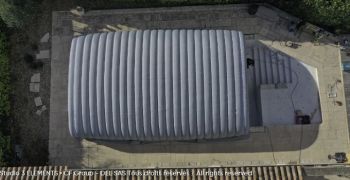 Une offre de financement pour l&rsquo;abri gonflable de chantier CFDome