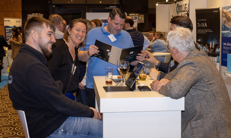 Arbeit und Geselligkeit bei den bsw-Infotage