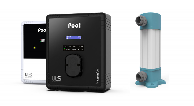 Electrolyseurs au sel hybrides pour piscine Justsalt&reg; UV et Poolsquad&reg; UV avec le r&eacute;acteur UV innovation Pool Technologie