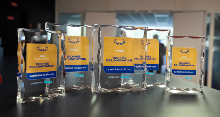 5 prix attribu&eacute;s au Troph&eacute;es de l'innovation de la Piscine de demain 2023
