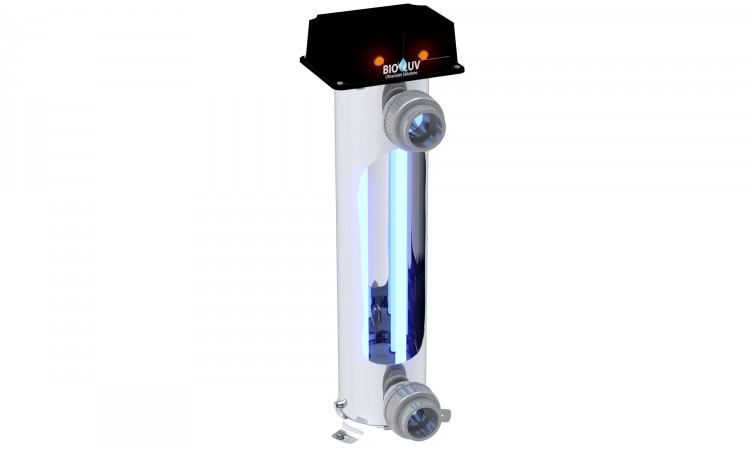 Syst&egrave;me UV-C inox BIO-UV traitement eau piscine sans chlore