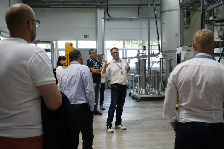 Visite des installations de SPECK