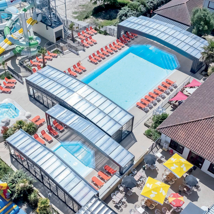 Le camping La Riviera du groupe Aloa Vacances &copy;Fred Pieau