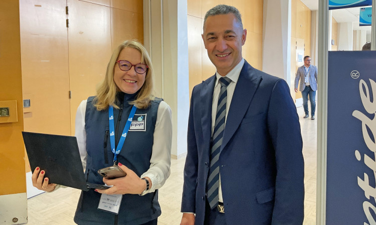 Jo&euml;lle PULINX D&eacute;l&eacute;gu&eacute;e g&eacute;n&eacute;rale de la FPP et St&eacute;phane FIGUEROA