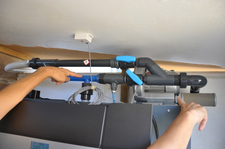 S&eacute;curit&eacute; sur Pure Chlore aspire l'hydrog&egrave;ne d&eacute;gag&eacute; syst&egrave;me venturi