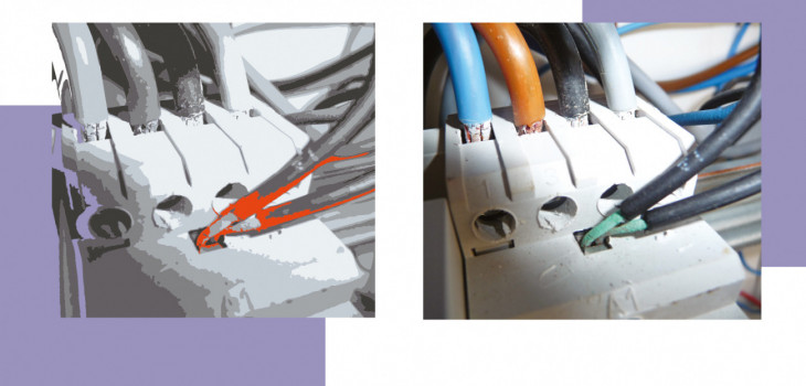 Extrait SP46 Dossier Technique : Installations &eacute;lectriques bien r&eacute;alis&eacute;es