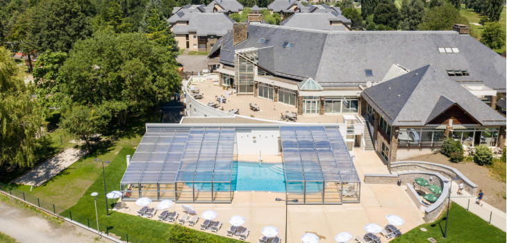Abri t&eacute;lescopique Venus camping Luchon