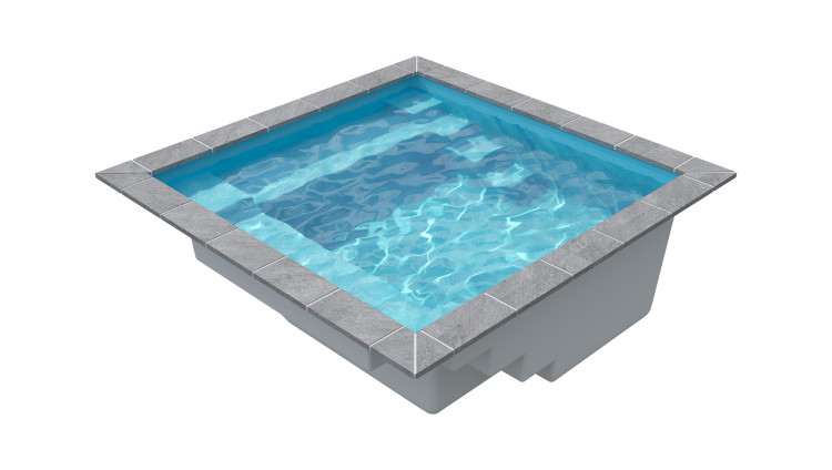 Piscine Ikonik carr&eacute;e d'Aboral